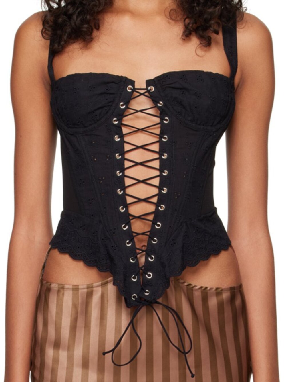 Miaou Deville Corset Onyx Size M